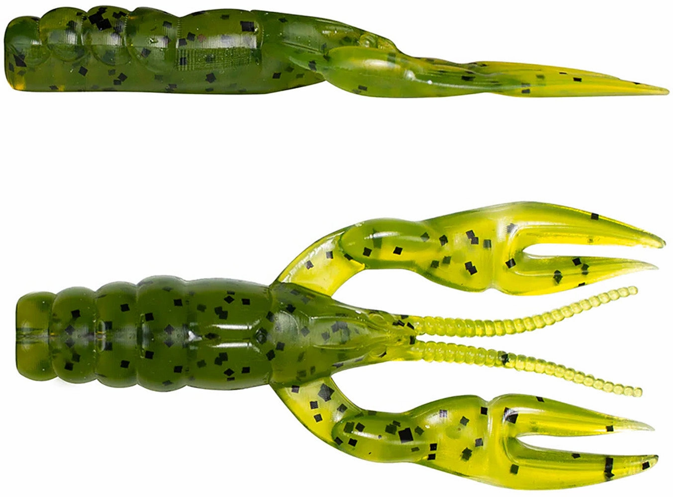 Lunkerhunt Finesse Craw 3 inch Soft Plastic Ned Craw 8 pack