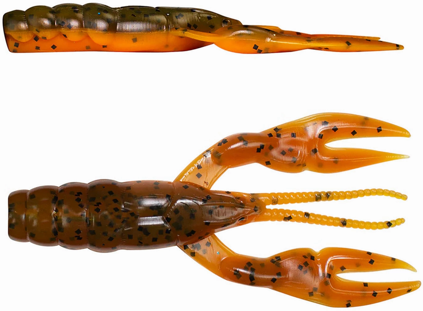 Lunkerhunt Finesse Craw 3 inch Soft Plastic Ned Craw 8 pack