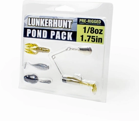 Lunkerhunt Pre-Rigged Pond Packs
