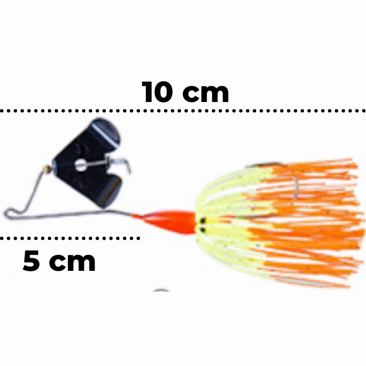 Lure Factory MEGAFROX Battle Buzz Spinner 14g | 10 cm | size 3/0 | 1pcs/pkt