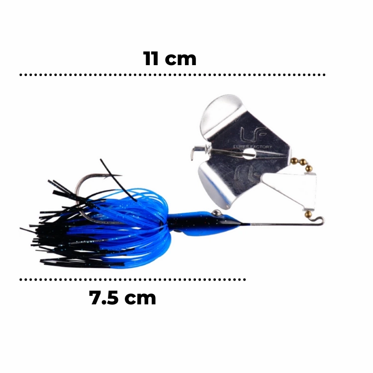 Lure Factory MEGAFROX Prodigy BuzzBait Spinner 27g | 11cm | size 5/0 | 1pcs/pkt
