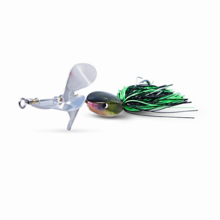 Lure Factory MEGAFROX Sharky Bait Spinner 25g | 15cm | size 2/0 | 1pcs/pkt