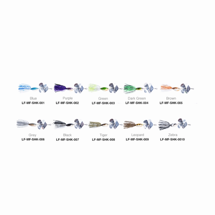 Lure Factory MEGAFROX Sharky Bait Spinner 25g | 15cm | size 2/0 | 1pcs/pkt