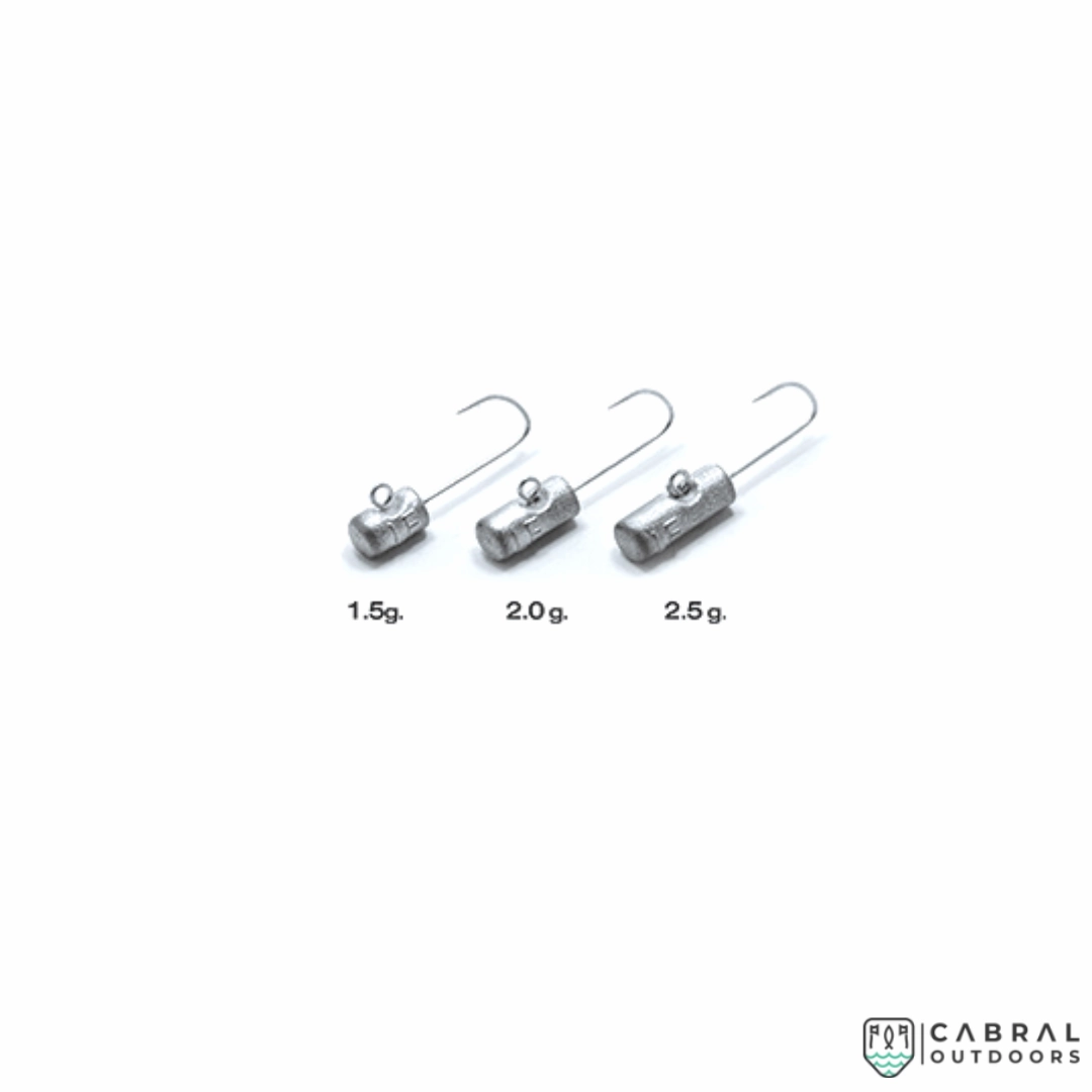 Lures Factory Aji hook Bullet Jighead | Weight: 1.5g-2.5g | 5pcs