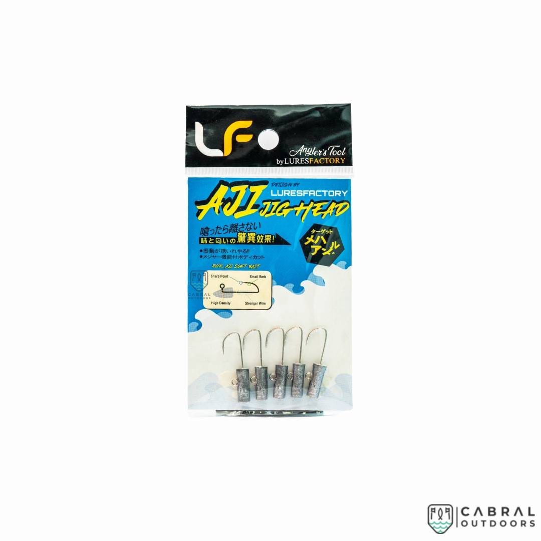 Lures Factory Aji hook Bullet Jighead | Weight: 1.5g-2.5g | 5pcs