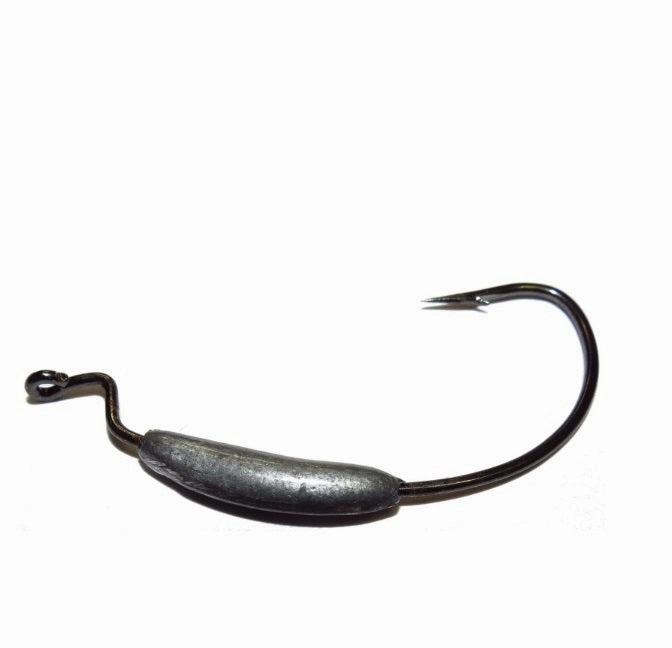 Lures Factory Center Weight Hook, Size 2/0, 3/0 | 3 per pack