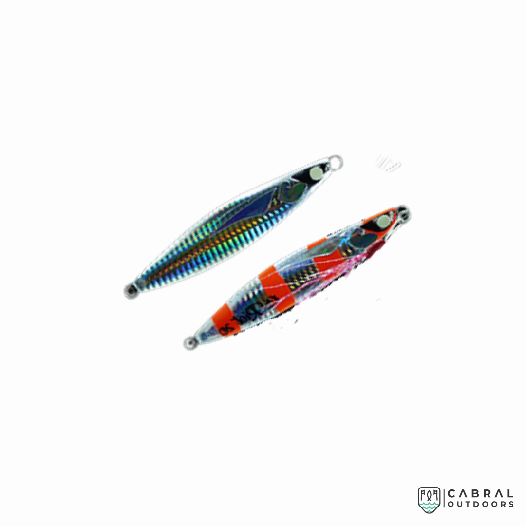 Lures Factory Riot Underground Metal Jig (with hook) | Size: 6cm-7.2cm | 5g-30g