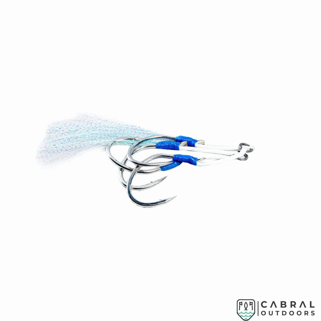 LuresFactory Underground Assist Hooks Slow Jigs | hook size 1/0, 2/0, 3/0, 4/0 | 2pcs/pkt