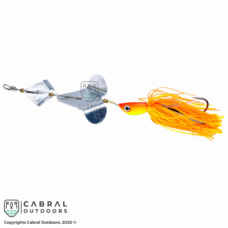 LuresFactory Zelep BuzzBait Slash Bait Spinner 25g | 12cm | size 3/0 | 1pcs/pkt