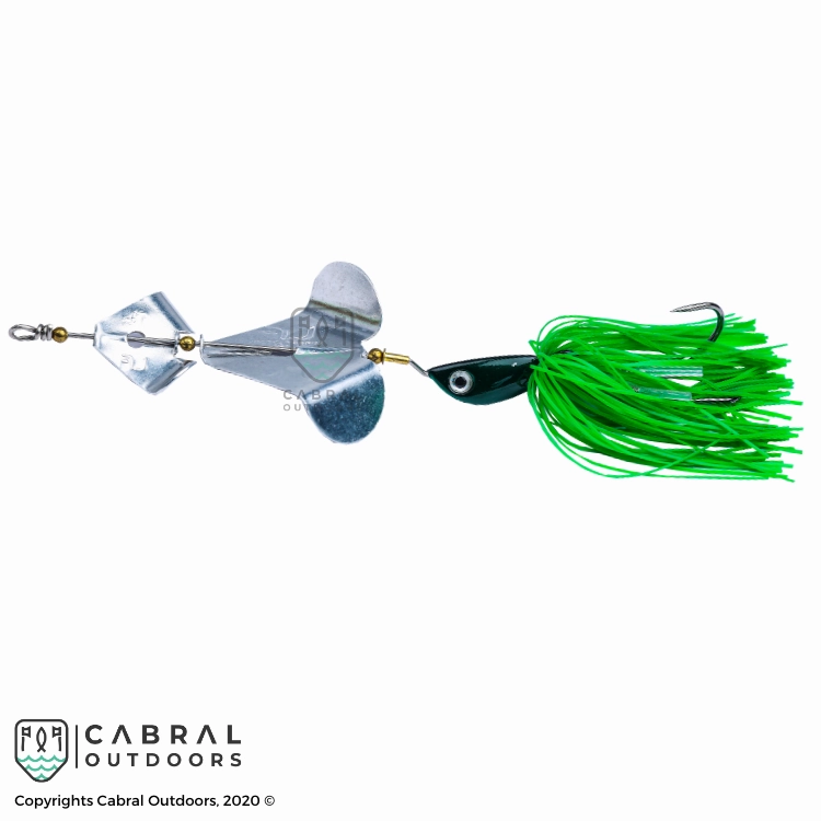 LuresFactory Zelep BuzzBait Slash Bait Spinner 25g | 12cm | size 3/0 | 1pcs/pkt
