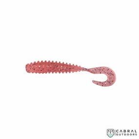 MajorCraft Paraworm Curly Tail Soft Lure Grub Model | 3.2" | 6Pcs/ pack