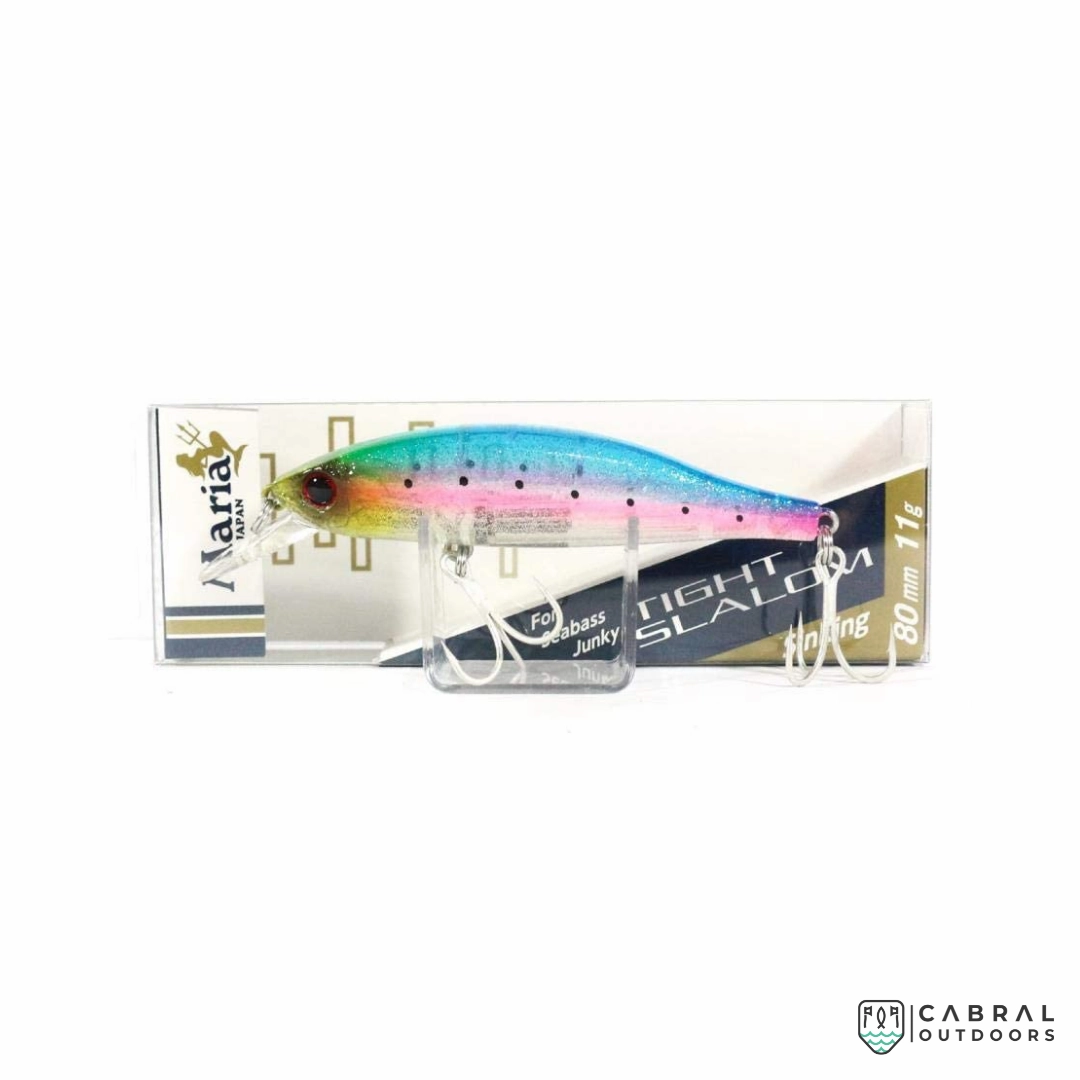 Maria Tight Slalom Sinking Minnow | Size: 80mm | 11g