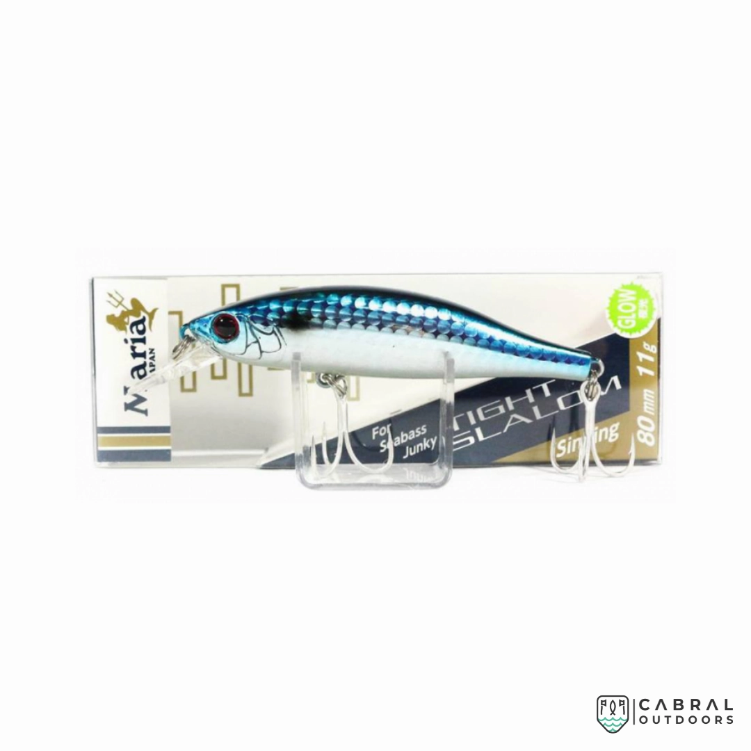 Maria Tight Slalom Sinking Minnow | Size: 80mm | 11g