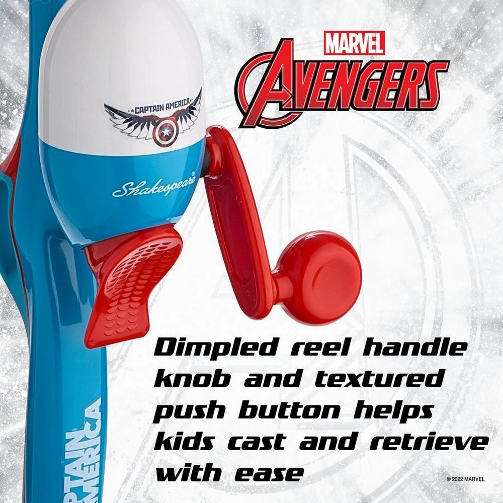 Marvel Captain America Beginner Fishing Kit