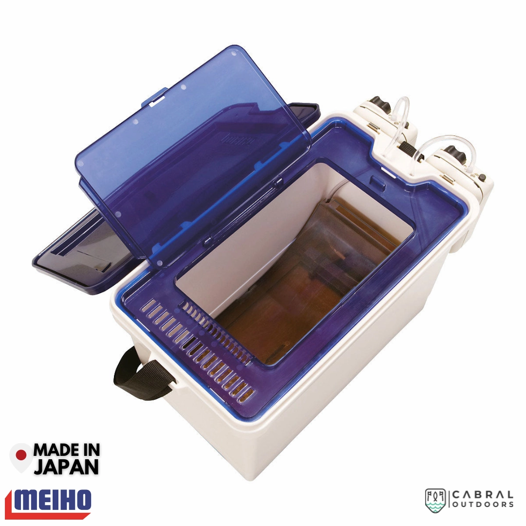 Meiho Ajikan Cyclone Live Bait Cooler