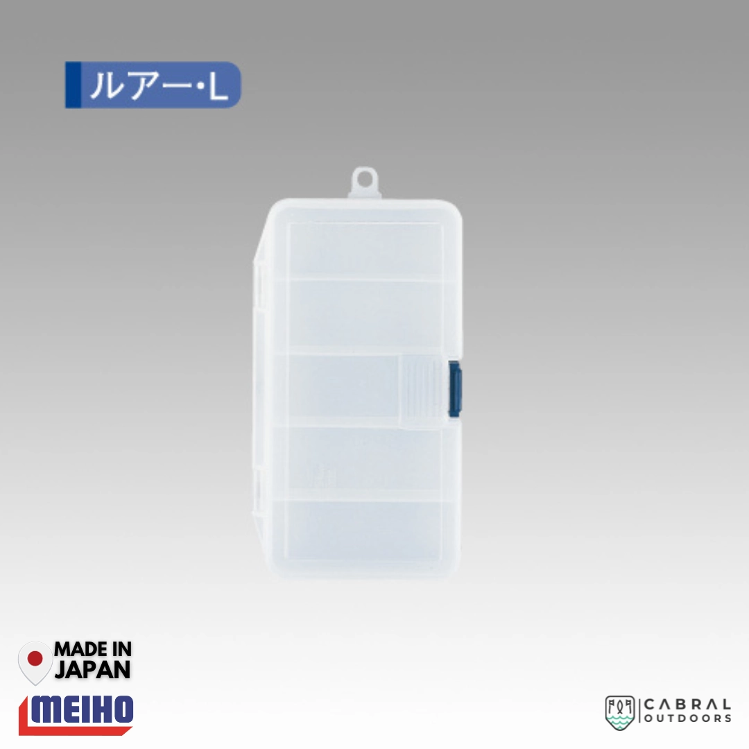 Meiho Lure Case L | 5 Compartments Tackle Box