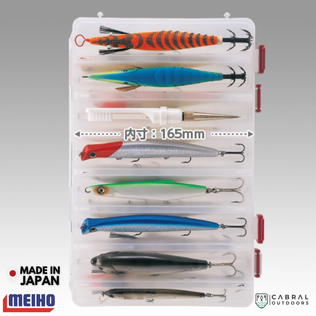 Meiho Reversible 165 | 14 Compartments Tackle Box