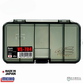 Meiho VS-704 | 5 Compartments Tackle Box