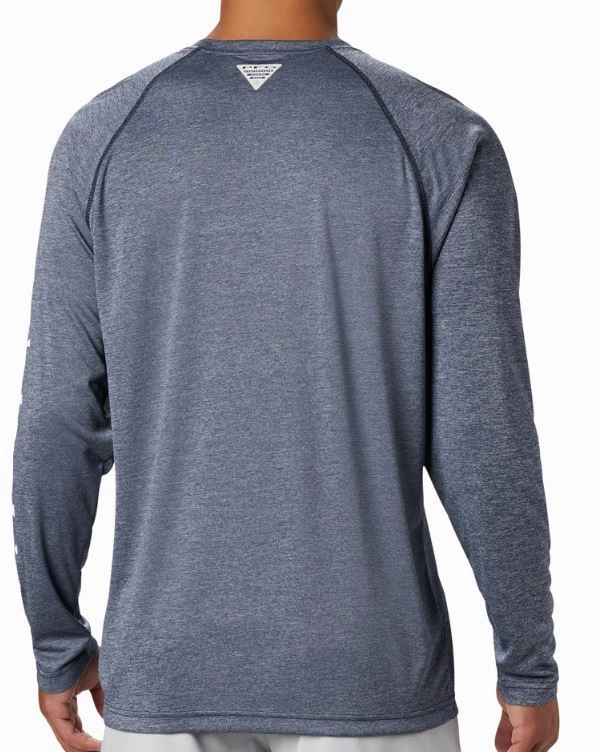 Men's PFG Terminal Tackle Heather Long Sleeve Shirt