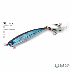 Molix SB117 Stick Bait Tuna | Size: 11.7 cm | 42g