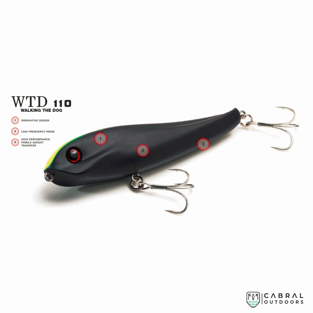 Molix WTD 110T Topwater Hard Bait | Size: 11cm | 23g