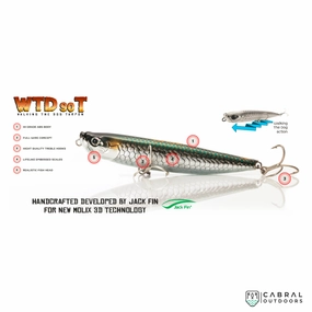 Molix WTD 90T Hard Bait | Size: 9cm | 10g