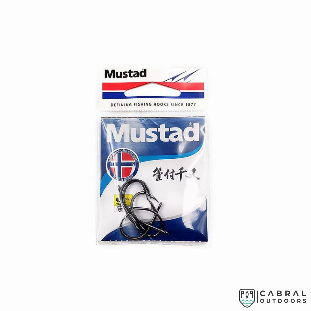 Mustad 10104SP Chinu Forged Kirbed Hook