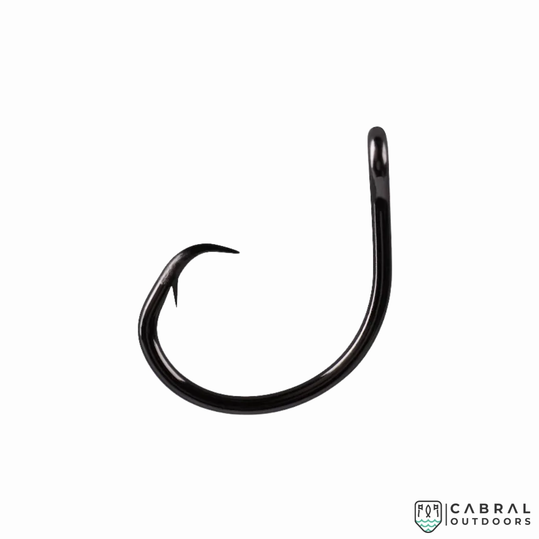 Mustad  39950NP Demon Circle Fishing Hook   -Black Nickel