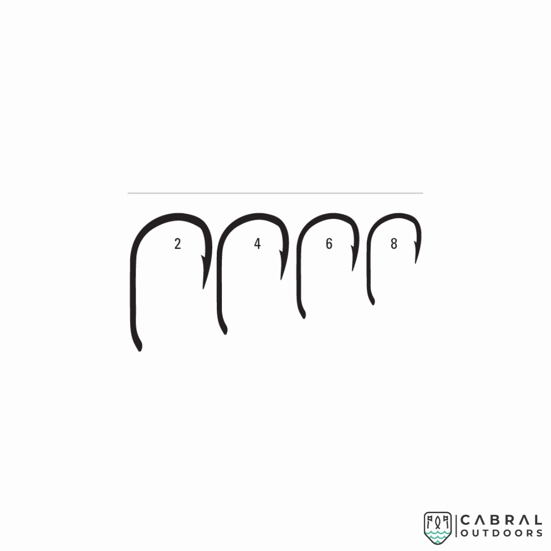 Mustad 60556NP-TX Carp XV2 Curve Shank Elite Fishing Hook |10Pcs/pack