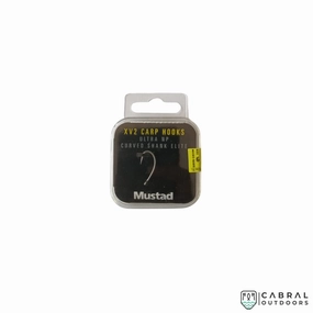 Mustad 60556NP-TX Carp XV2 Curve Shank Elite Fishing Hook |10Pcs/pack