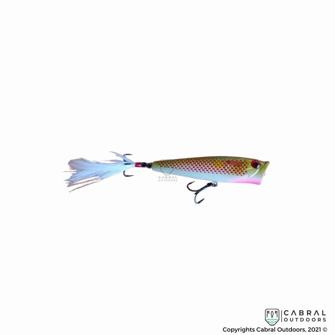 Mustad Burpy Popper 65F | Size: 65mm | 6.3g