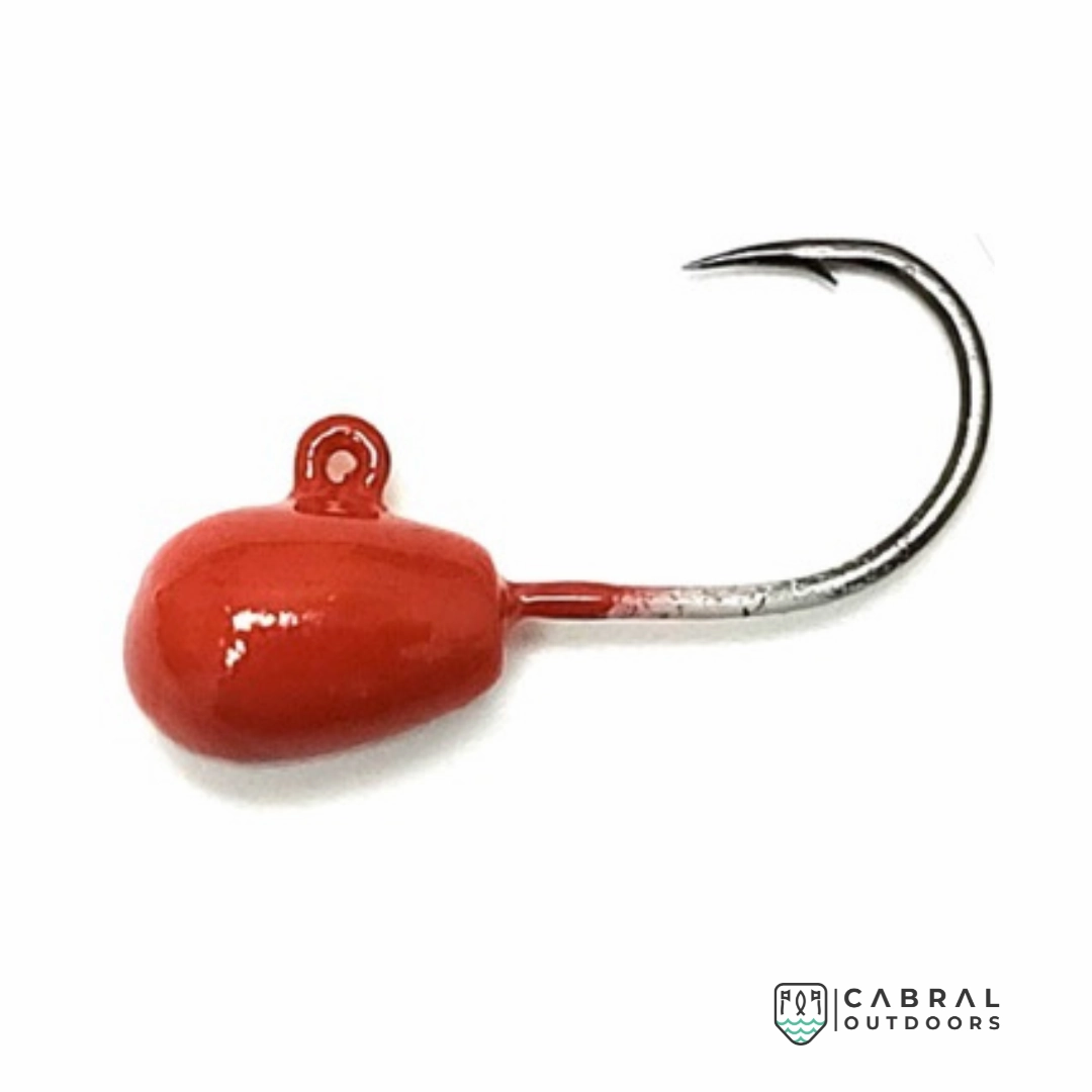 Mustad Match Jig Head Red | 2 - 4 | 3g - 5g |