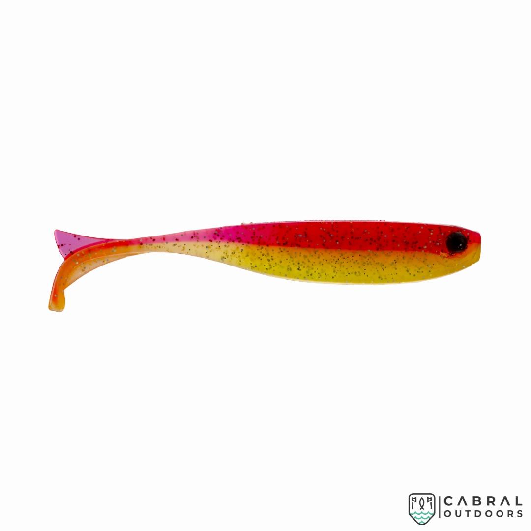 Mustad MKTM  Mezashi Soft Lure  Keel Tail Minnow  6Pcs
