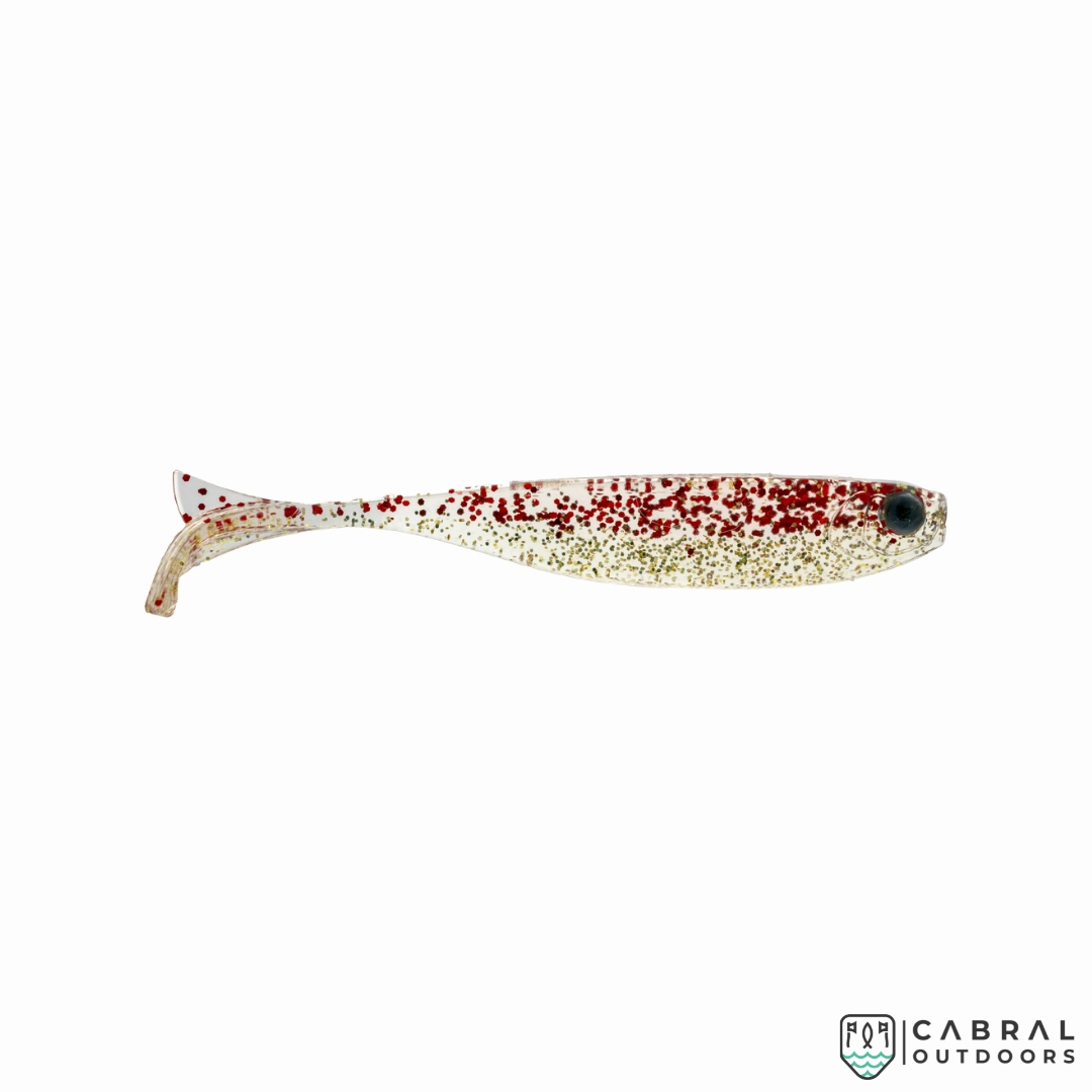 Mustad MKTM  Mezashi Soft Lure  Keel Tail Minnow  6Pcs