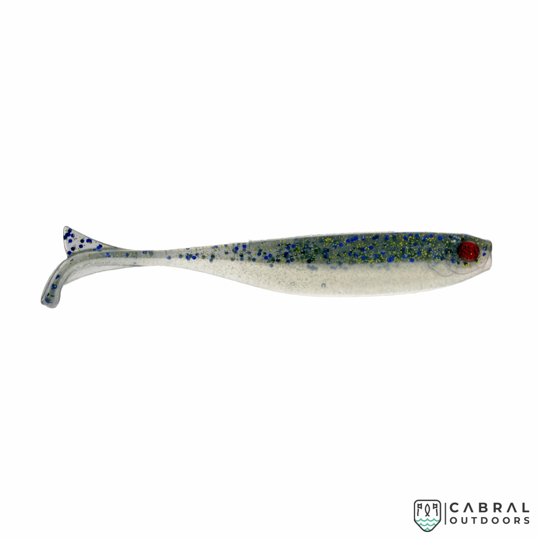 Mustad MKTM  Mezashi Soft Lure  Keel Tail Minnow  6Pcs