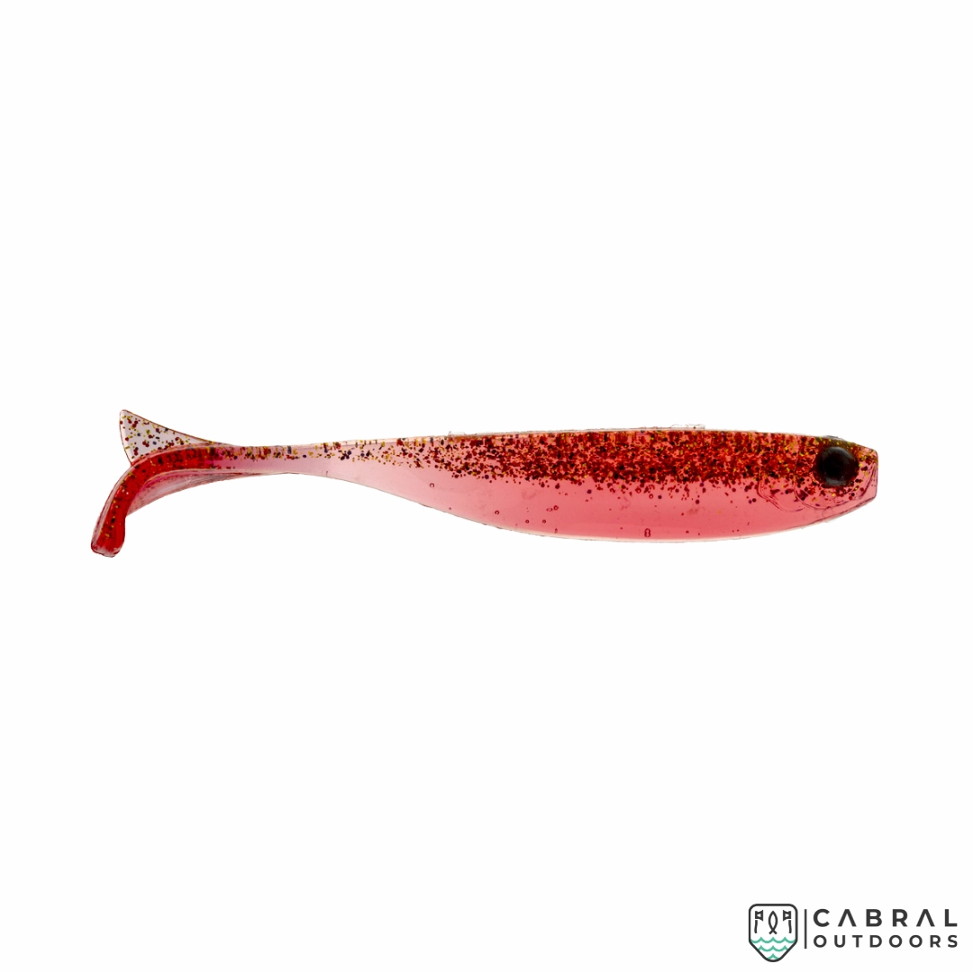 Mustad MKTM  Mezashi Soft Lure  Keel Tail Minnow  6Pcs