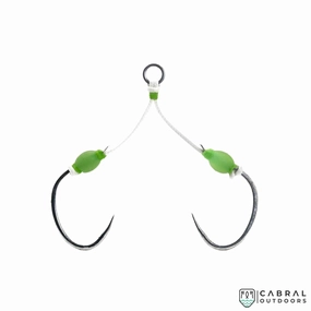 Mustad Slow Pitch  Double Jigging Assist  Rig