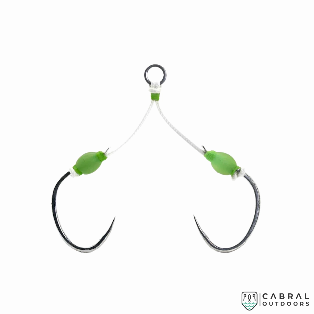 Mustad Slow Pitch  Double Jigging Assist  Rig