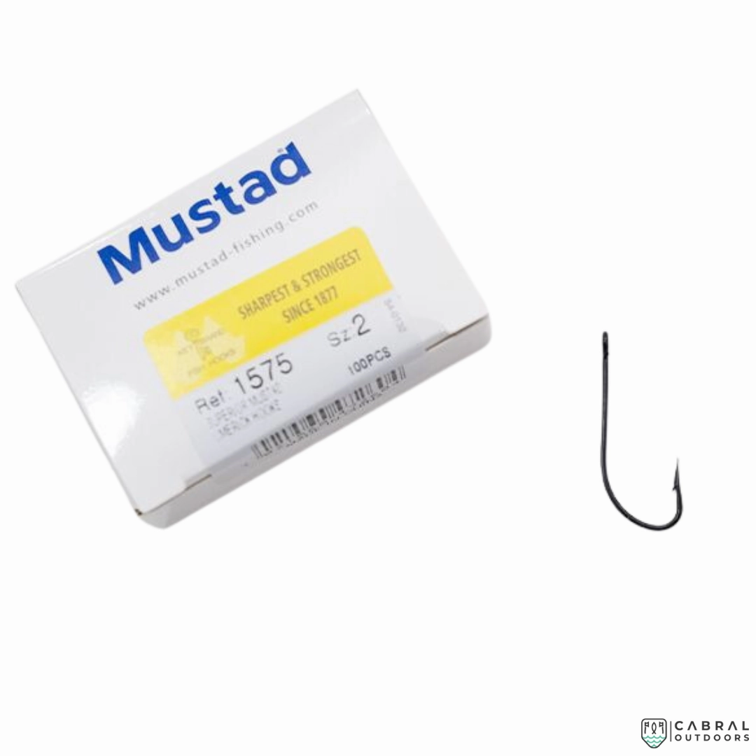 Mustad Superior Limerick Single hooks 1575  |100 Pcs| Size: 1-15