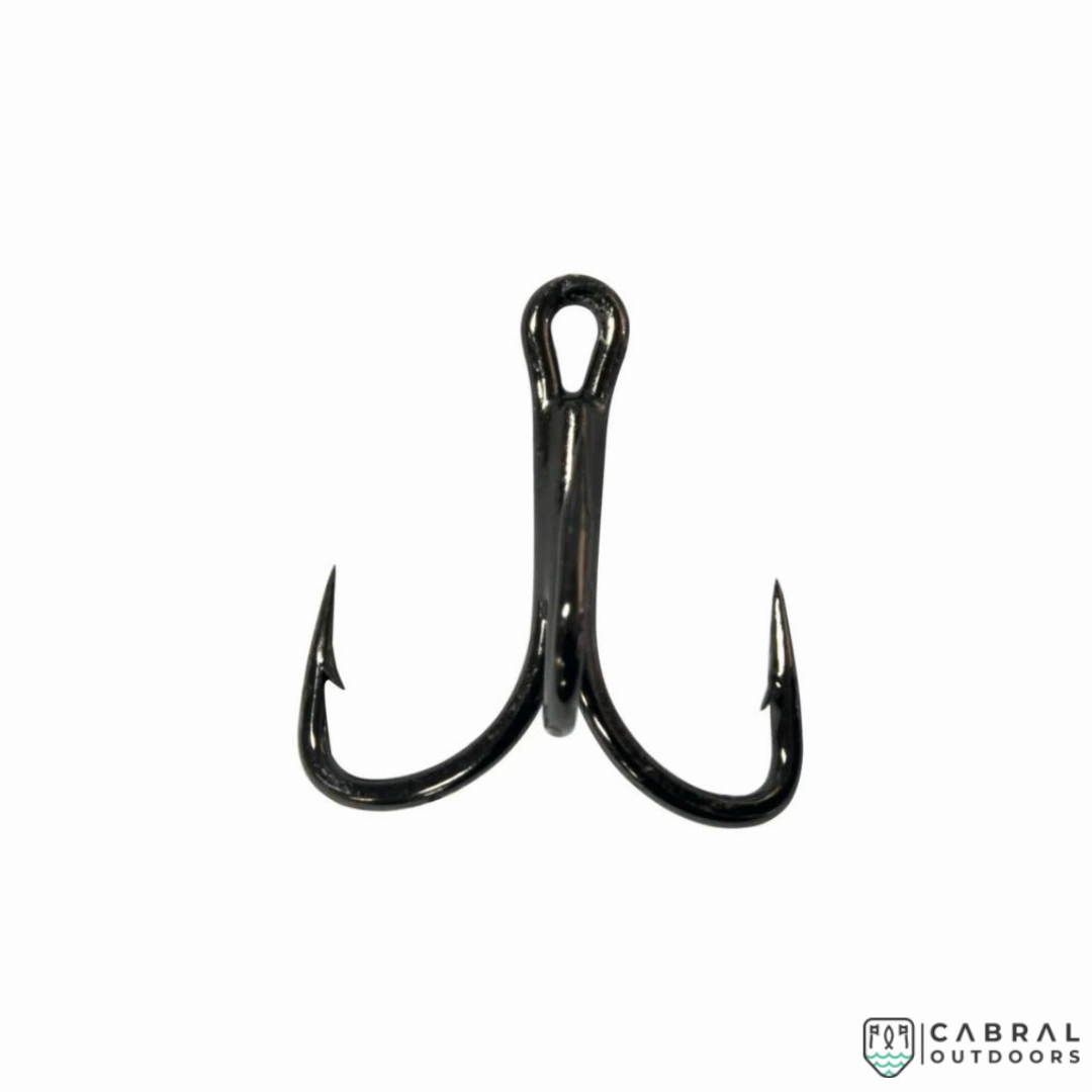 Mustad TG77 3x Jawlock Triple Grip treble hook | Size: 12-2