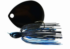 Night Time Thumper Single Colorado Spinnerbait - (3/8 oz.)