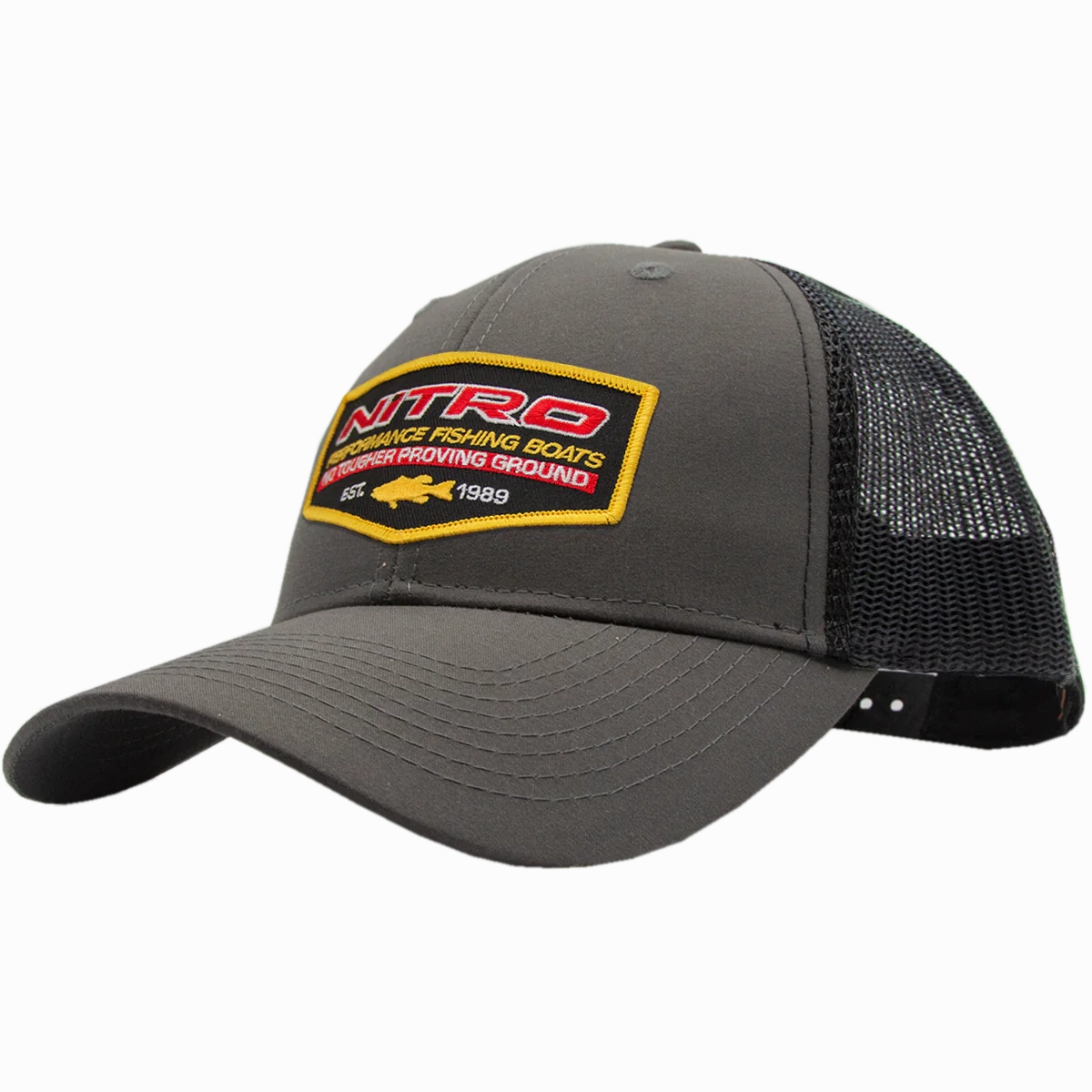 Nitro - Charcoal/Black Mesh Patch Cap