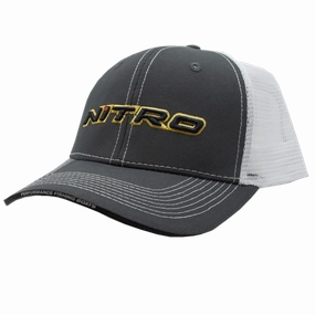Nitro Classic Logo Cap - Charcoal/White