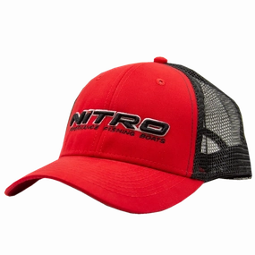 Nitro Mesh Cap - Red/Black