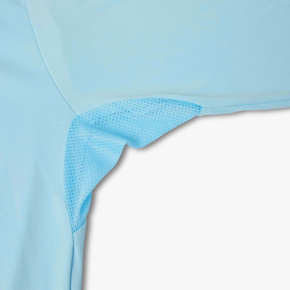 Okuma Aquatek Hooded Long Sleeve Performance Sun Shirt - Tahiti Blue