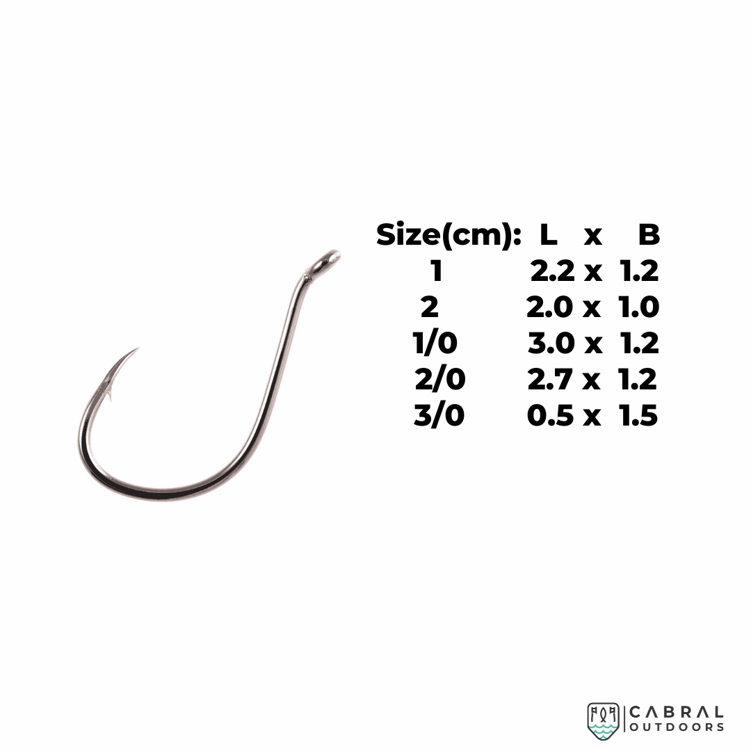 Owner 5111 SSW Cutting Point All Purpose Bait Hook | Size: 1-3/0