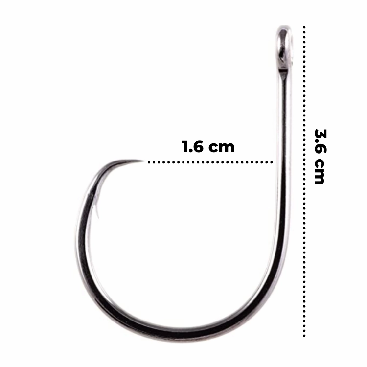 Owner 5179-151 SSW In-Line Circle Hook | Size : 5/0 | 7 pcs per pack