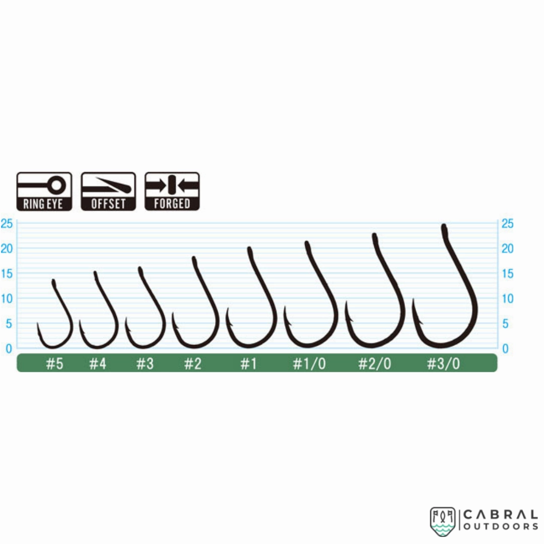 Owner Chinu with Eye Hook 50355 | Size: 3-3/0