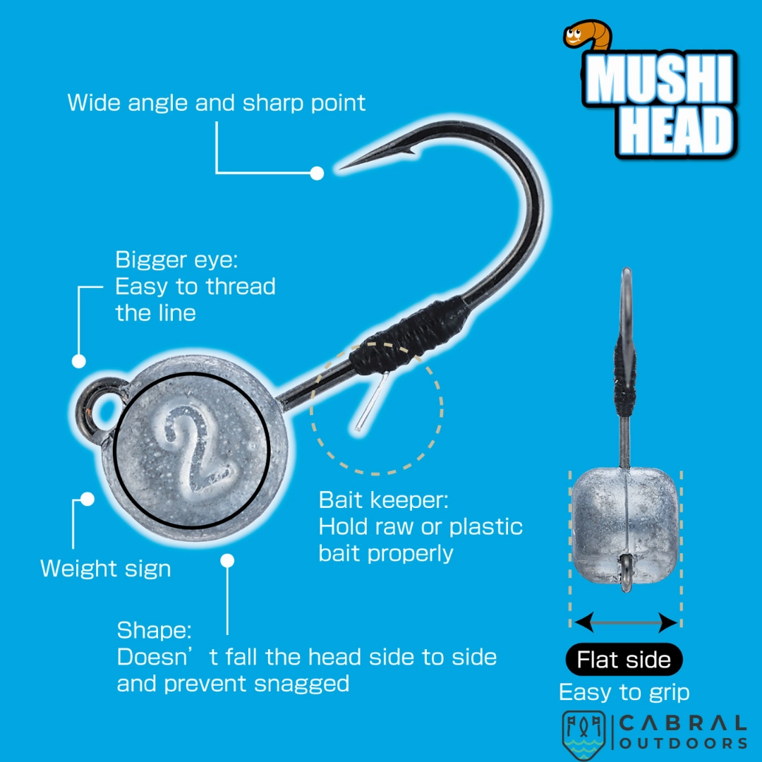 Owner Cultiva JH-89 Mushi Jighead | Weight:2g-6g