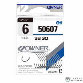 Owner Seigo Hook 50607 | Size: 1-6